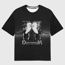 Мужская футболка оверсайз Depeche Mode - Memento mori worldwilde tour