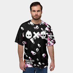 Футболка оверсайз мужская Love Death Robots serial, цвет: 3D-принт — фото 2