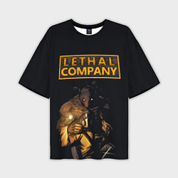 Мужская футболка оверсайз Lethal Company