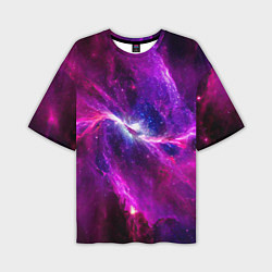 Мужская футболка оверсайз Фантастическая галактика