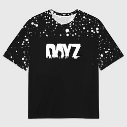 Футболка оверсайз мужская DayZ крачки белые, цвет: 3D-принт
