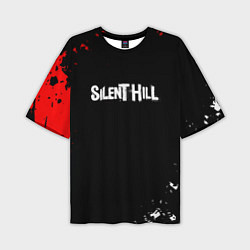 Мужская футболка оверсайз Silenthill краски