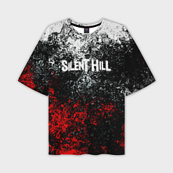 Мужская футболка оверсайз Silenthill брызги красок