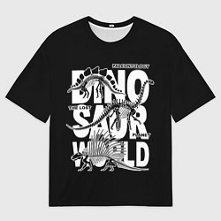 Футболка оверсайз мужская Paleontology the forgotten planet, цвет: 3D-принт