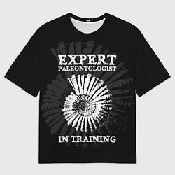 Футболка оверсайз мужская Expert paleontologist in training, цвет: 3D-принт