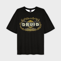 Мужская футболка оверсайз Druid - DnD