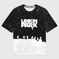 Мужская футболка оверсайз Linkin park bend steel