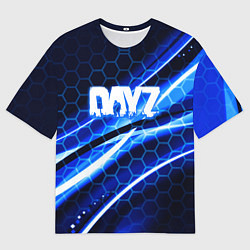 Футболка оверсайз мужская Dayz текстура броня биохазард, цвет: 3D-принт