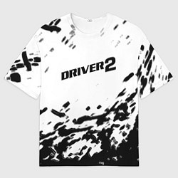 Футболка оверсайз мужская Driver 2 краски, цвет: 3D-принт
