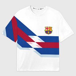 Футболка оверсайз мужская Barcelona geometry sports, цвет: 3D-принт