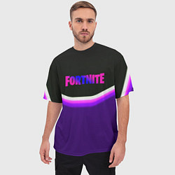 Футболка оверсайз мужская Fortnite epic abstraction, цвет: 3D-принт — фото 2