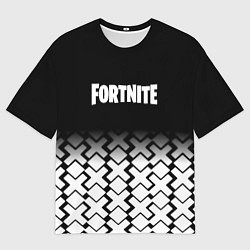 Мужская футболка оверсайз Fortnite game pattern