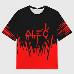 Футболка оверсайз мужская Alec Monopoly капиталист, цвет: 3D-принт