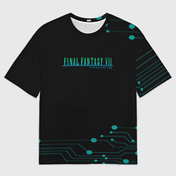 Футболка оверсайз мужская Final fantasy neon, цвет: 3D-принт