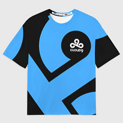 Футболка оверсайз мужская Cloud9 - fan art, цвет: 3D-принт