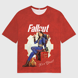 Футболка оверсайз мужская Fallout - Lucy, цвет: 3D-принт