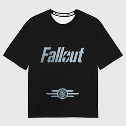 Мужская футболка оверсайз Fallout - Logo