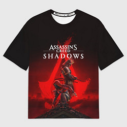 Мужская футболка оверсайз Главные герои Assassins creed shadows