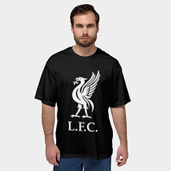 Футболка оверсайз мужская Liverpool fc club, цвет: 3D-принт — фото 2