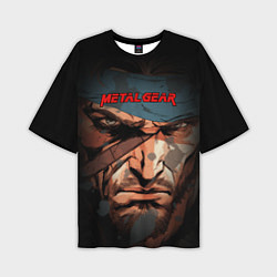 Футболка оверсайз мужская Metal gear Venom Snake, цвет: 3D-принт