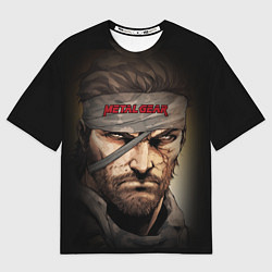 Футболка оверсайз мужская Metal gear Venom Snake, цвет: 3D-принт