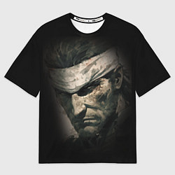 Футболка оверсайз мужская Metal gear Venom Snake, цвет: 3D-принт