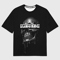 Футболка оверсайз мужская Scorpions rock, цвет: 3D-принт