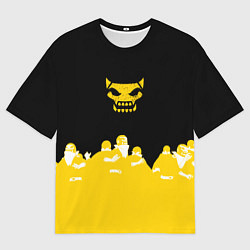 Мужская футболка оверсайз Боевой отряд Полный провал Fighter D