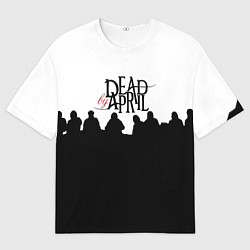 Футболка оверсайз мужская Dead by april rock, цвет: 3D-принт