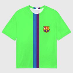 Футболка оверсайз мужская Barcelona fc sport line, цвет: 3D-принт