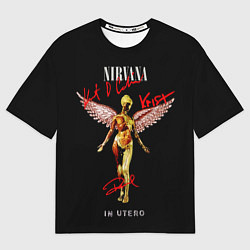 Футболка оверсайз мужская In utero album, цвет: 3D-принт