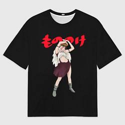 Футболка оверсайз мужская Принцесса Мононоке: Studio Ghibli, цвет: 3D-принт