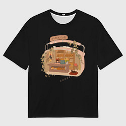 Мужская футболка оверсайз Ведьмина служба доставки: Studio Ghibli