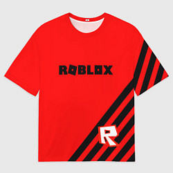 Футболка оверсайз мужская Roblox geometry game, цвет: 3D-принт