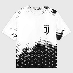 Футболка оверсайз мужская Juventus sport steel, цвет: 3D-принт