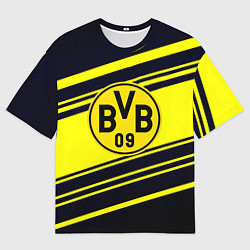 Футболка оверсайз мужская Borussia sport geometry, цвет: 3D-принт