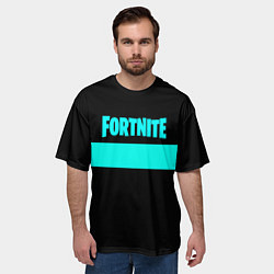 Футболка оверсайз мужская Fortnite line, цвет: 3D-принт — фото 2
