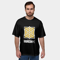 Футболка оверсайз мужская Rainbow six company ubisoft, цвет: 3D-принт — фото 2
