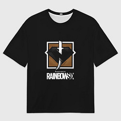 Мужская футболка оверсайз Rainbow six game collection