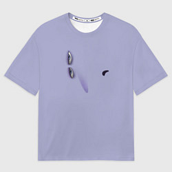 Футболка оверсайз мужская Эмоция хандры, цвет: 3D-принт
