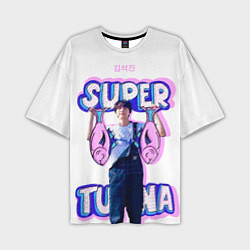 Мужская футболка оверсайз BTS Super Tuna