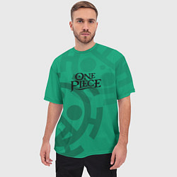 Футболка оверсайз мужская One Piece Zoro Roronoa, цвет: 3D-принт — фото 2