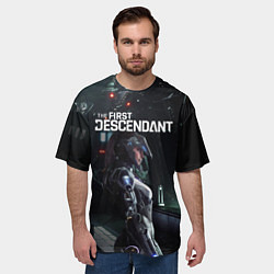 Футболка оверсайз мужская Game - The First Descendant, цвет: 3D-принт — фото 2
