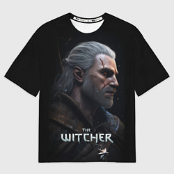 Мужская футболка оверсайз The Witcher poster