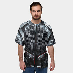 Футболка оверсайз мужская Карбоновый странник, цвет: 3D-принт — фото 2