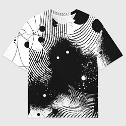 Футболка оверсайз мужская Призрак застигнутый врасплох - нейроарт, цвет: 3D-принт
