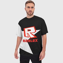 Футболка оверсайз мужская Roblox star, цвет: 3D-принт — фото 2