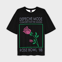 Футболка оверсайз мужская Depeche Mode - Rose Bowl, цвет: 3D-принт