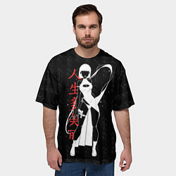 Футболка оверсайз мужская Сой Фонг - Блич, цвет: 3D-принт — фото 2