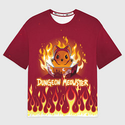 Футболка оверсайз мужская Mr DnD Meowster, цвет: 3D-принт